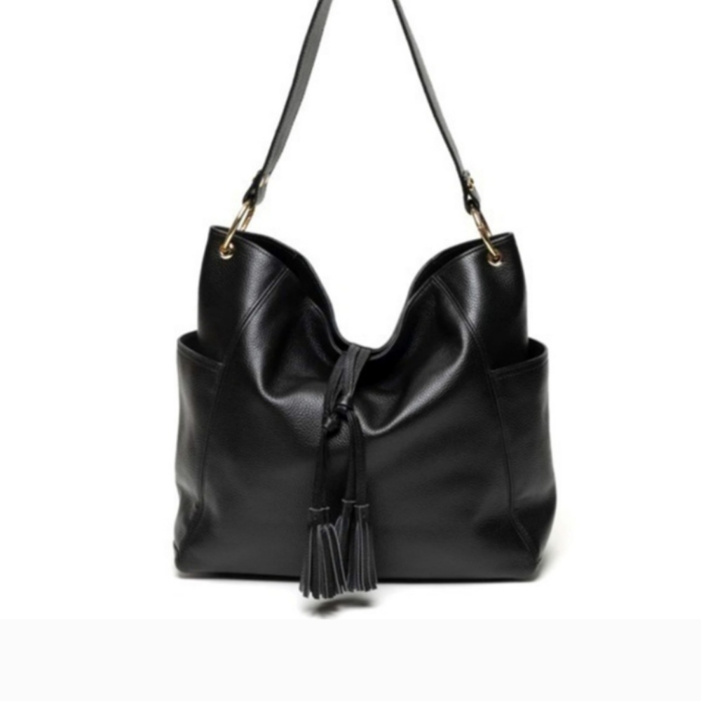 Laggo Julia Black Laggo Italy Julia Genuine Italian Leather Bag Shoulder Bag